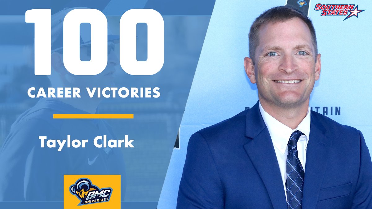 ICYMI: <a href="/bmcsports/">BMCU Athletics</a> baseball coach Taylor Clark picked up his 100th career win. Details | tinyurl.com/2a8z5orw