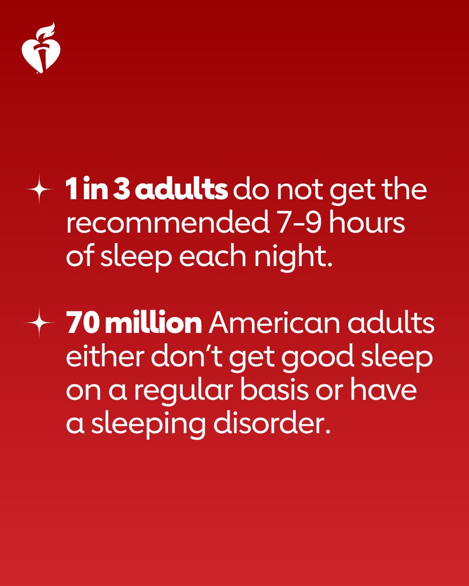 Not getting enough sleep can be a nightmare for your physical and mental health. It puts you at risk for heart disease, stroke, depression, and other health concerns. Commit NOW to a consistent bedtime for a healthier, happier you.