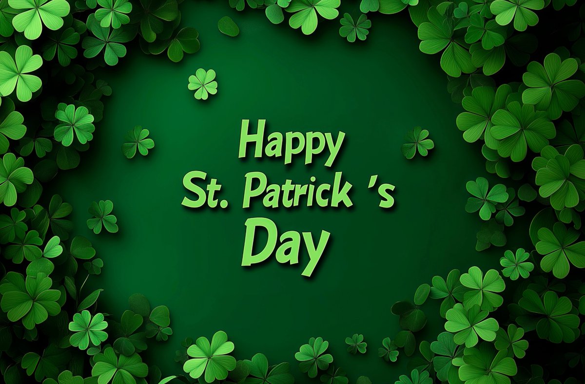 finley_llc's tweet photo. 🍀 Wishing you a joyful St. Patrick's Day! Let's embrace all things green! 🍀 https://t.co/Remcm0xCe4