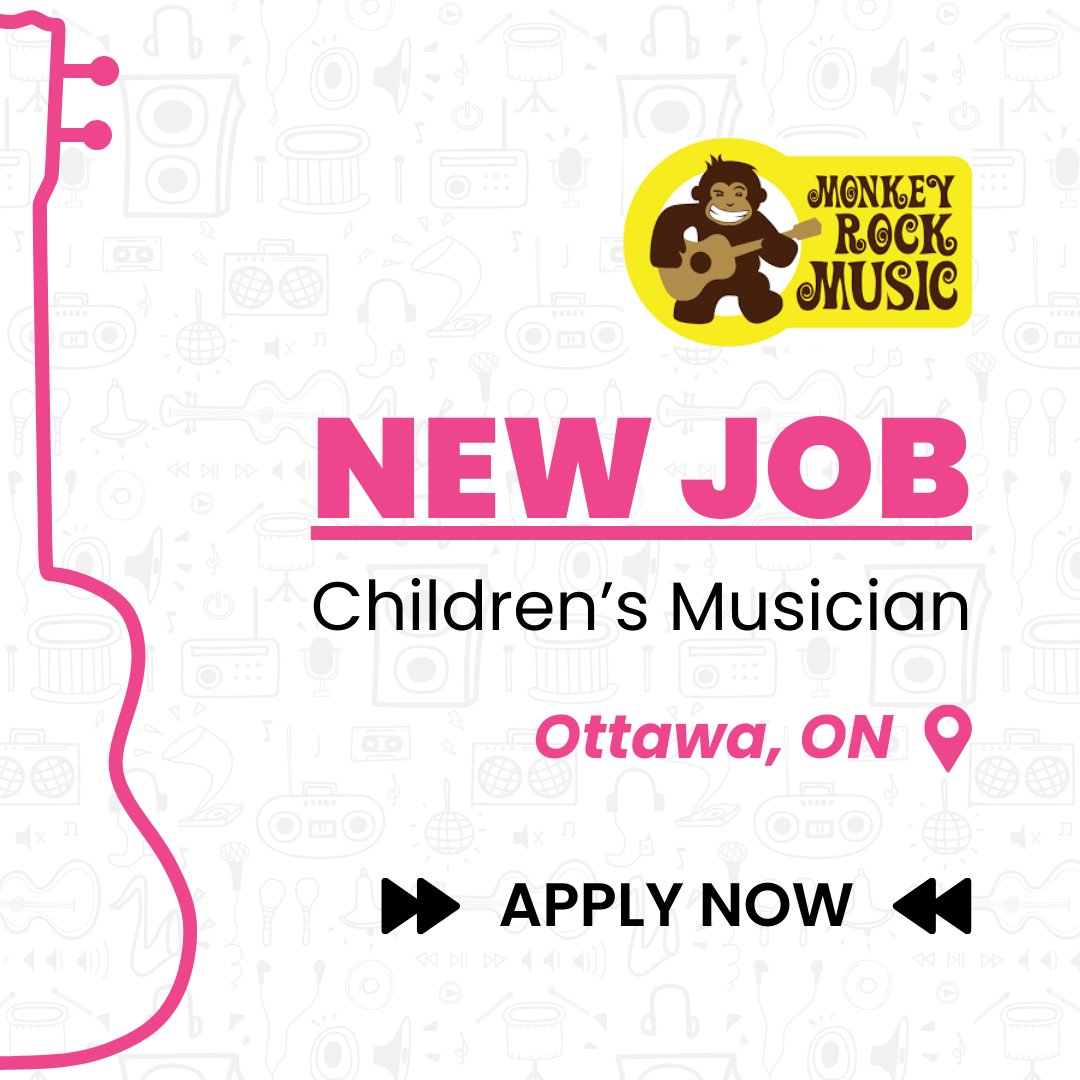 Calling all musicians 📣 An amazing position has opened up in Ottawa with <a href="/monkeyrockmusic/">Monkey Rock Music</a> ❗ 

Apply now 🎵 
👉 talentegg.ca/employer/monke…

#MusicianJob #ChildrensMusician #OttawaJobs #MusicJobs