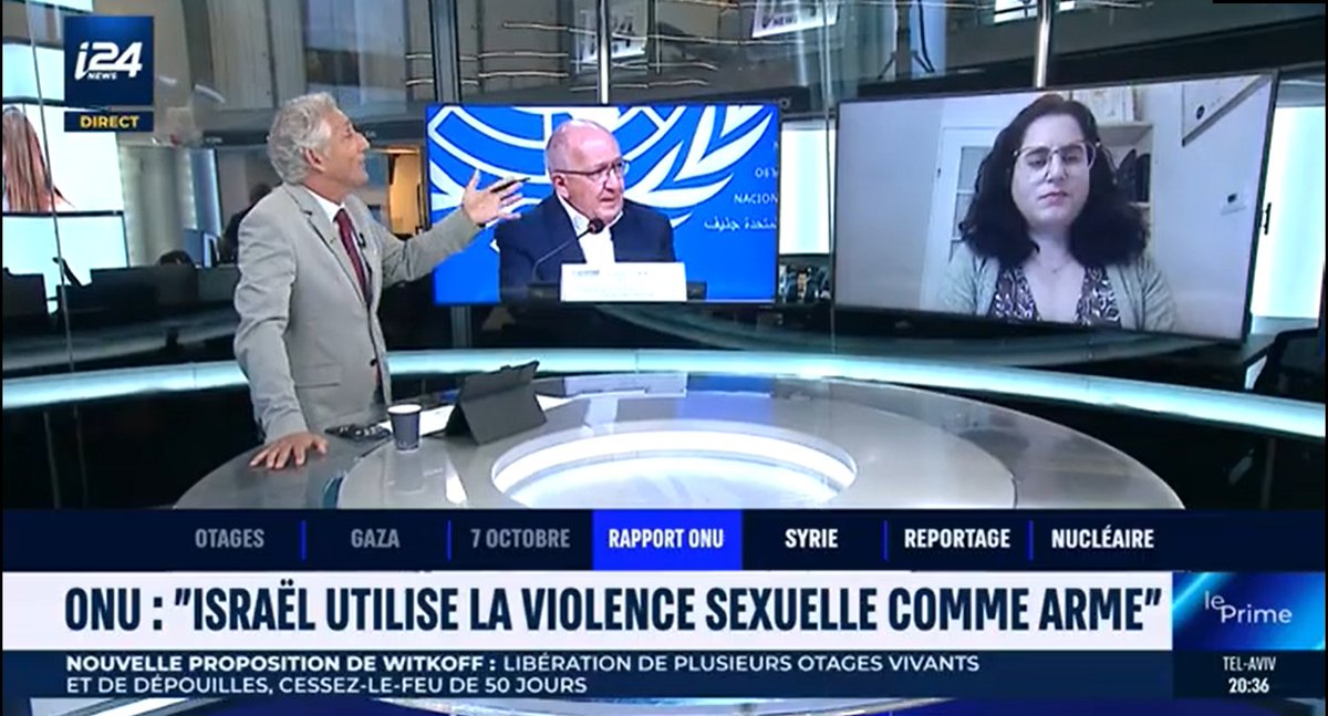 UNWatch_fr's tweet image. Écoutez Dina Rovner, la conseillère juridique de @UNWatch expliquer en quoi le dernier rapport de l'ONU sur Israël est une farce sur @i24NEWS_FR ⏩youtube.com/watch?v=qJtleY…