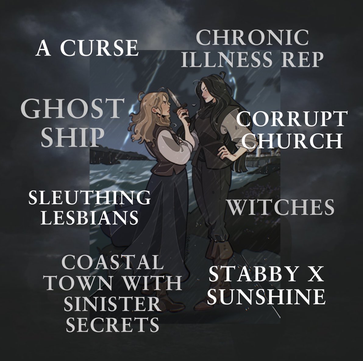 THE WICKED DEEP x WHAT WAKES THE 🔔

A suspected witch makes a pact with the captain of the ghost ship terrorizing her pious coastal town to break the ship’s curse &amp; clear her name—only the town’s cryptic pastor stops at nothing to keep the curse unbroken.

#PopUpPitE #LuckyPit