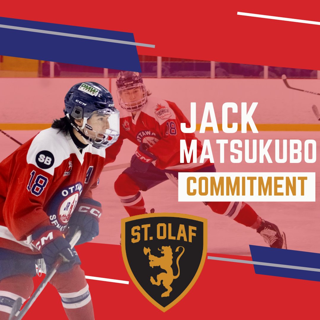 OttawaJrSens's tweet photo. Congratulations Jack on your commitment to @stolafmhockey
We can’t wait to cheer you on next season📣
.
.
.
#Backformore #OttawaHockey #OJS #NoDaysOff #ottawasenators
#CCHL #JrA #JrAHockey #OttawaJrSens #OttawaJrASens https://t.co/p231tMm7Gr
