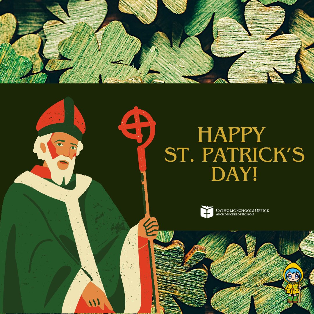 Saint Patrick, Pray for Us! 

Did you see Luce? 

 #SaintPatrick #PrayForUs #Luce #IrishBlessings #StPatricksDay #FaithAndCommunity #Saints #HolySaints #SpiritualJourney #CelticTradition