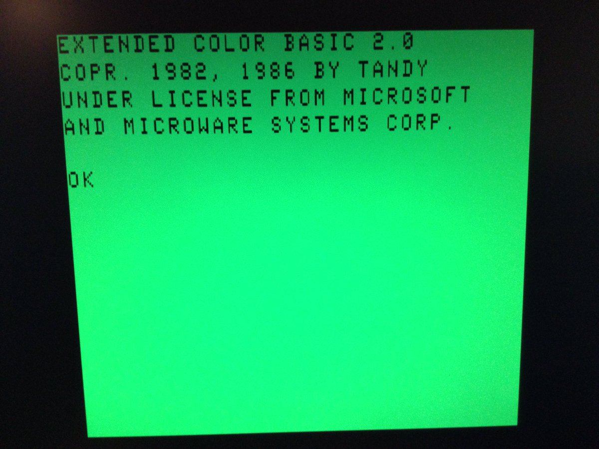 gordoslair's tweet photo. A good day for green. #Tandy #Tandycoco https://t.co/S2e0Hnj1wc