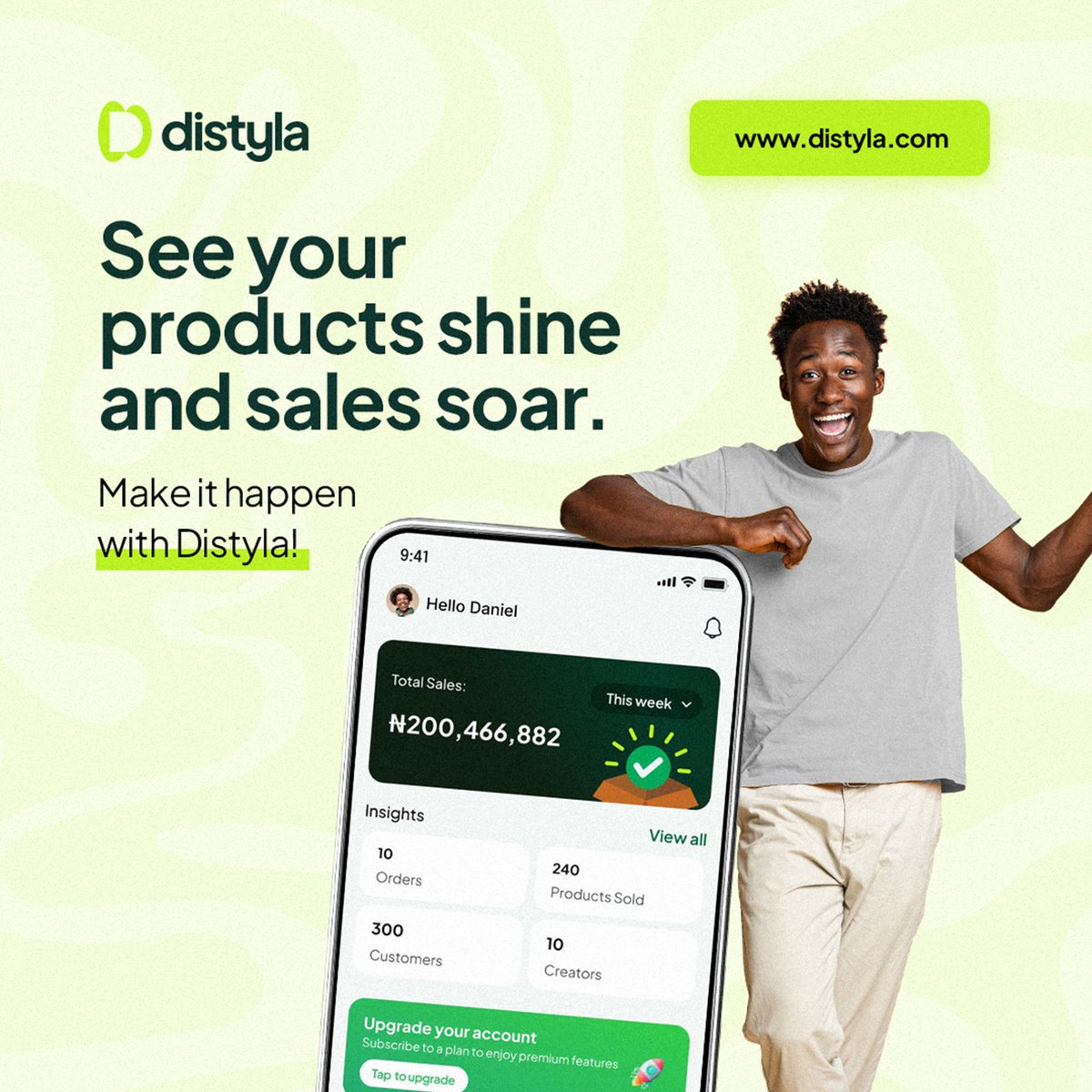 tryDistyla's tweet photo. Nothing fuels your confidence like watching your products dominate the internet and sales soar. Unlock this success with Distyla—where creator engagement drives results.
#creator #BoostWithDistyla https://t.co/W1R1INdhyO