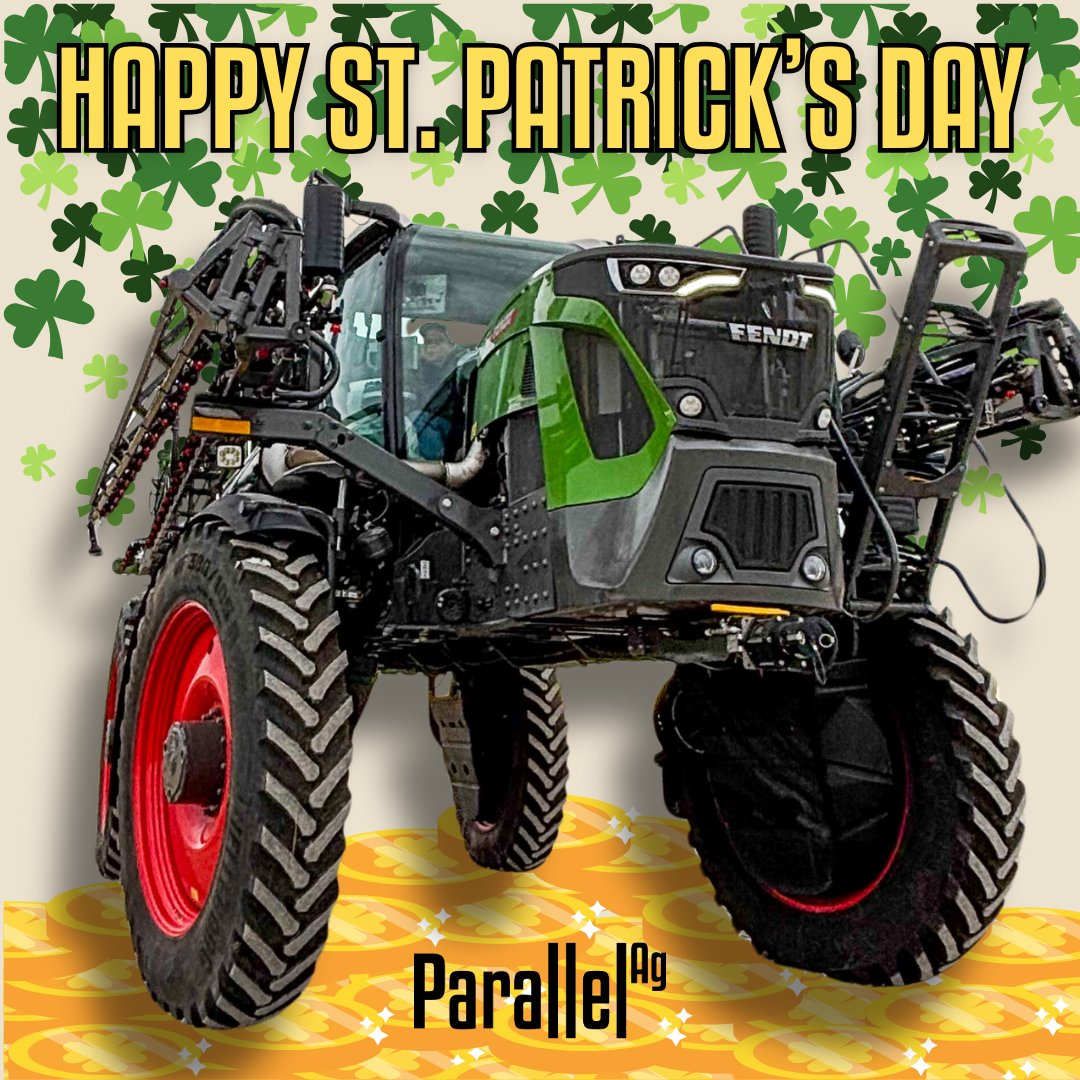 They say you don’t need luck when you’ve got the best equipment in the field. But if you’re running a Fendt, you’ve already hit the jackpot. 💚💰

Here’s to green tractors, golden yields, and a St. Patrick’s Day filled with horsepower