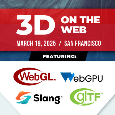 Join the Khronos Group for “3D on the Web”, a special event in San  Francisco the evening of March 19th during the week of GDC 2025. This gathering will unite the brightest minds in glTF, WebGL, WebGPU, and the future of  interactive 3D on the web.

khronos.org/events/3d-on-t…