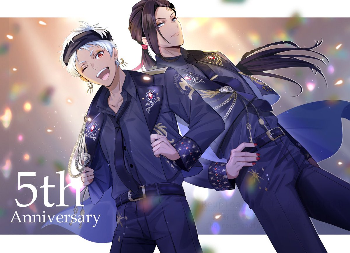 ツイステ「5周年おめでとうございます#ツイステ5周年 」|キヨミヤのイラスト