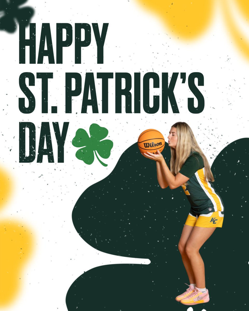 Happy St. Patrick's Day from Keuka WBB!
