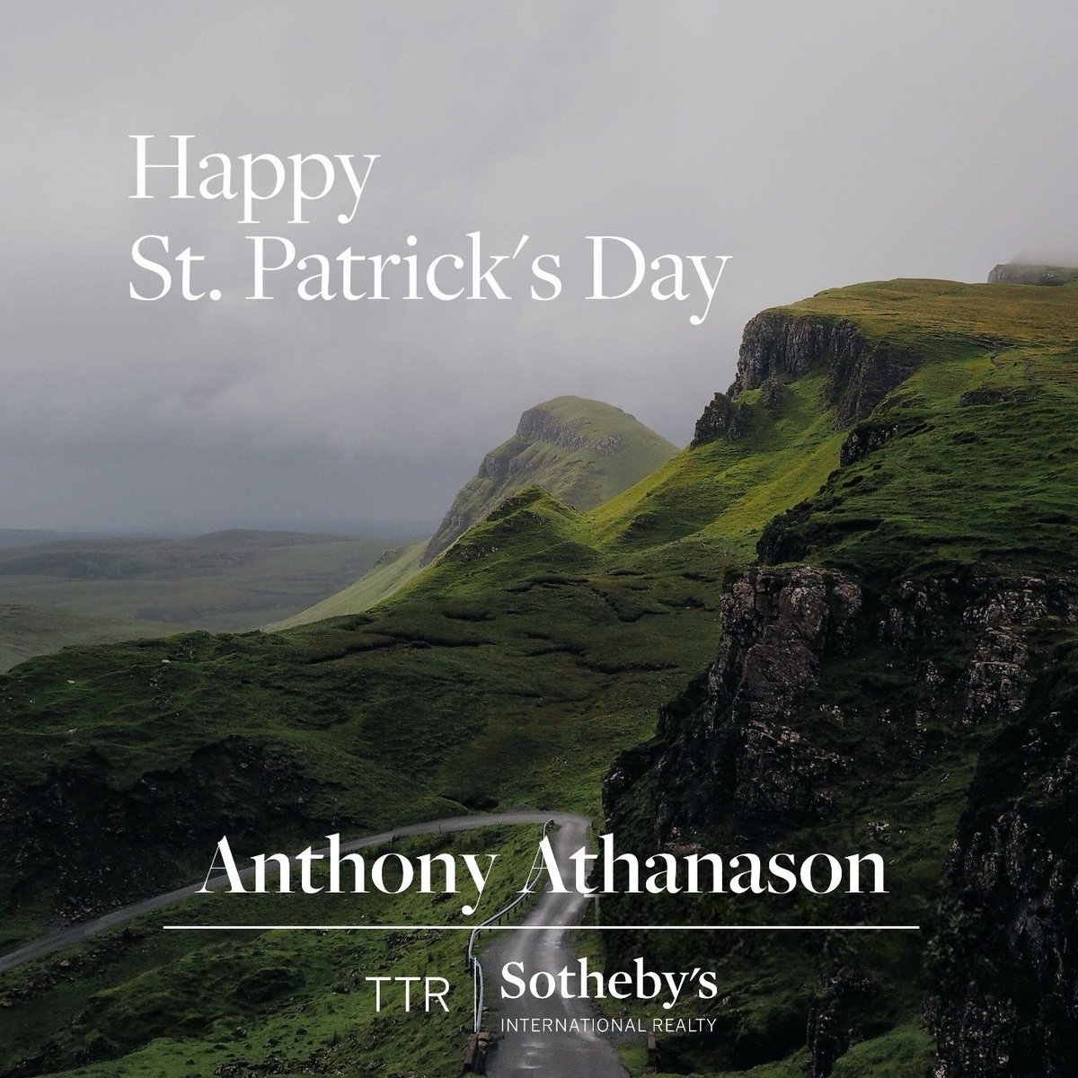 SellsDCMetro's tweet photo. Happy St. Patrick’s Day! May your home be filled with happiness and many blessings. 

Thanks,
Anthony Athanason 
TTR|Sotheby's International Realty
Licensed-VA|DC|MD
aathanason@ttrsir.com
https://t.co/TcnoeZ6hvh
@everyone @followers @highlight https://t.co/NG2rzobGF8