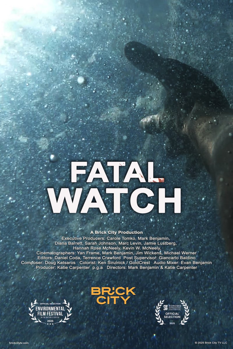 Topic that rarely gets covered. A movie well worth seeing. Fatal Watch is a feature-length doc film about the mysterious disappearance of several fishery observers and the dangers of this obscure but vital type of work. Monday screening in DC and stage appearance with the