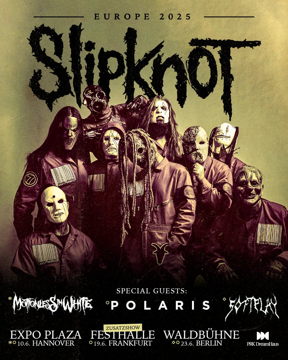 This one doesn't even feel real. Cannot wait to show the maggots what we are about. Thank you <a href="/slipknot/">Slipknot</a> for this opportunity. ❤️