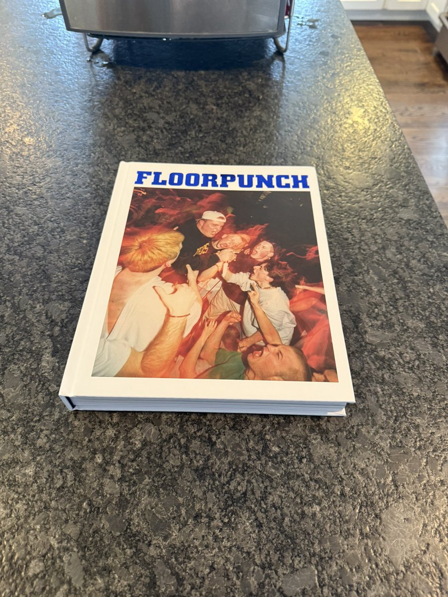 It does in fact exist. #floorpunch 

Book release on 3/29 at the shore.