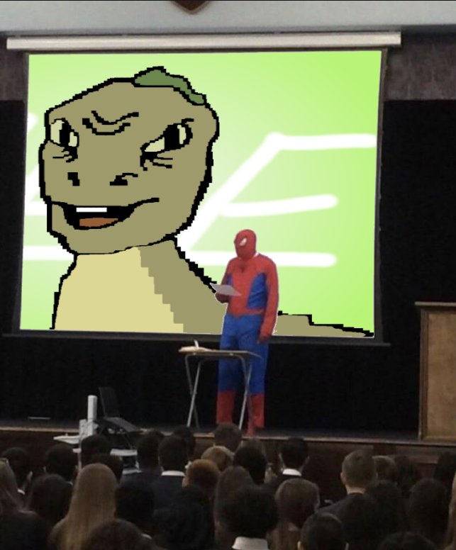 Thyee byeest presentation I've ever syeen. Thankyee, Mr. Spiderman! $YEE #runes #odinfun