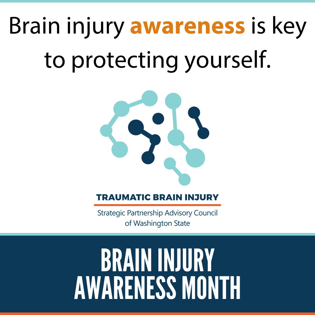 waDSHS's tweet image. Brain Injury Awareness Month is the perfect time to spread awareness about screening and long-term support as brain injuries can often be prevented. Read more tips and resources on our @Medium  channel.
dshswa.medium.com/brain-injury-a…

#TBI #ALTSA #WA211 #BrainInjuryAwareness