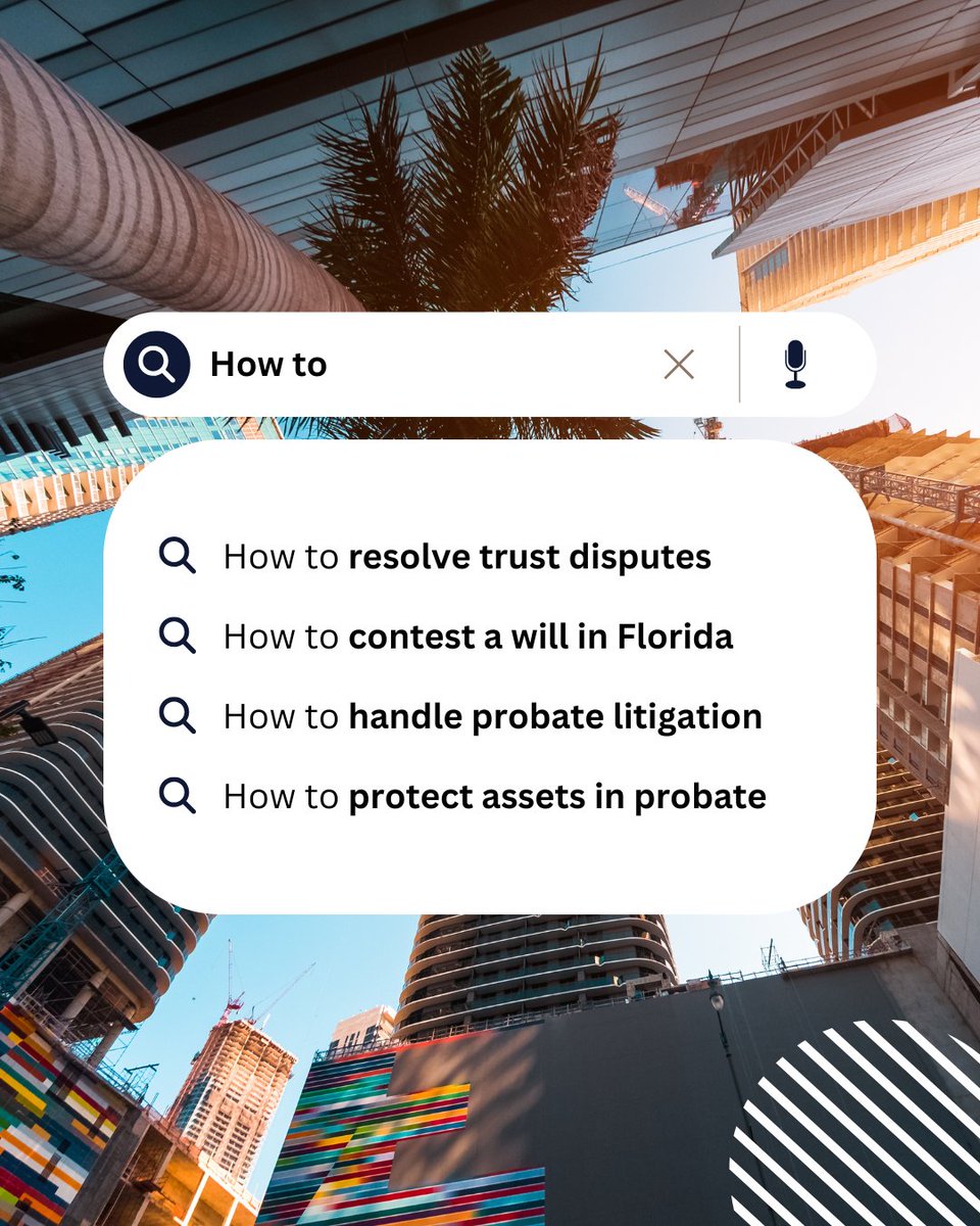 Finding answers to your trust and probate litigation questions shouldn't be complicated. Conrad &amp; Scherer simplifies the process. We guide you through trust disputes, probate litigation, will contests, and guardianship matters with clarity and compassion. #conradscherer #probate