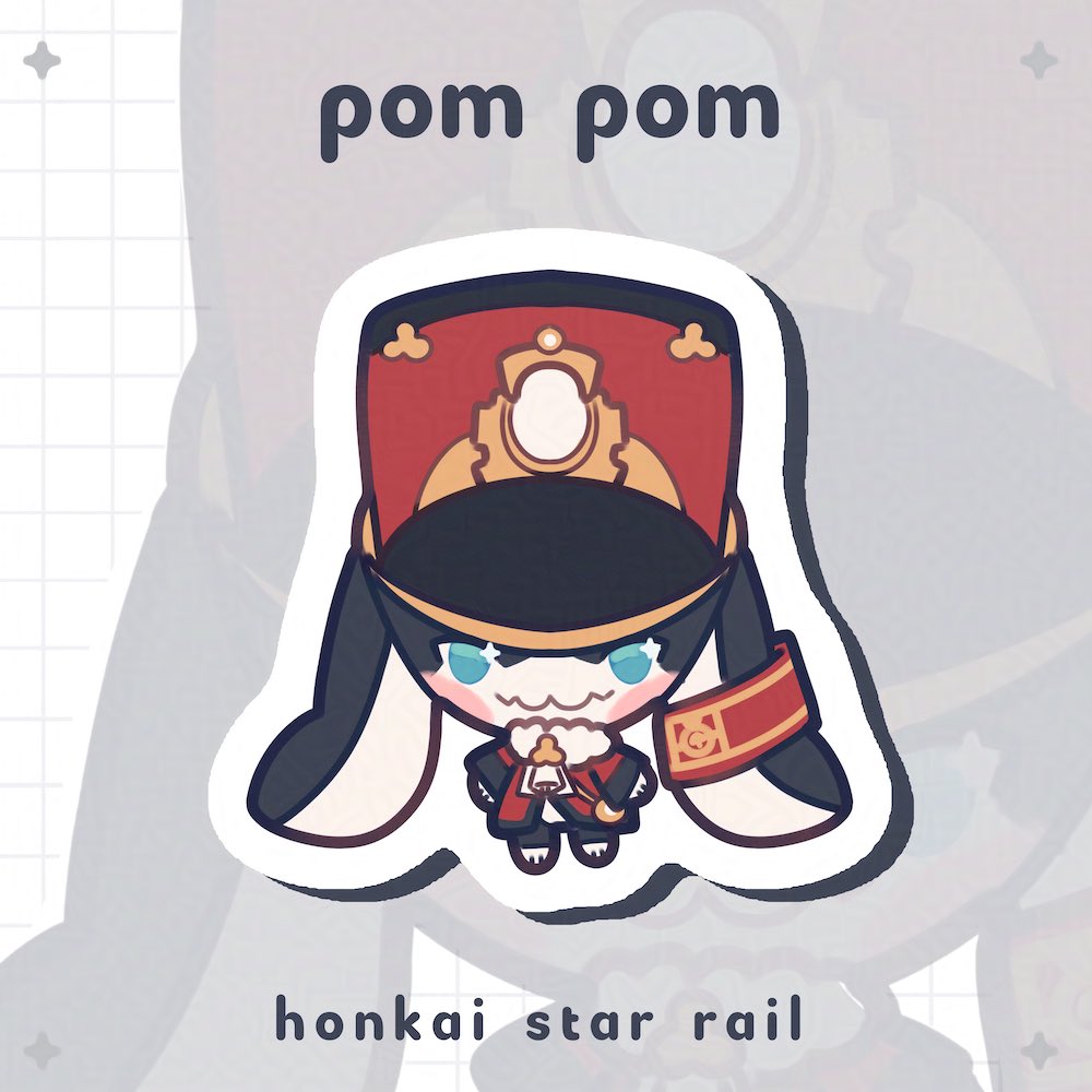 eggvvitchh's tweet image. Astral Express Crew 🚂✨pt 2 
#himeko #weltyang #pompom #danhengil #hsr