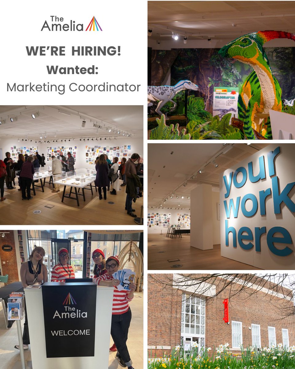 We’re hiring!

The Amelia Scott is looking for a creative, driven, and audience-focused marketing professional to promote the venue and its events while also analyzing visitor trends and behaviors.

 Apply below for this unique and exciting opportunity 👉 ats-tunbridgewells.jgp.co.uk/vacancies/3069…