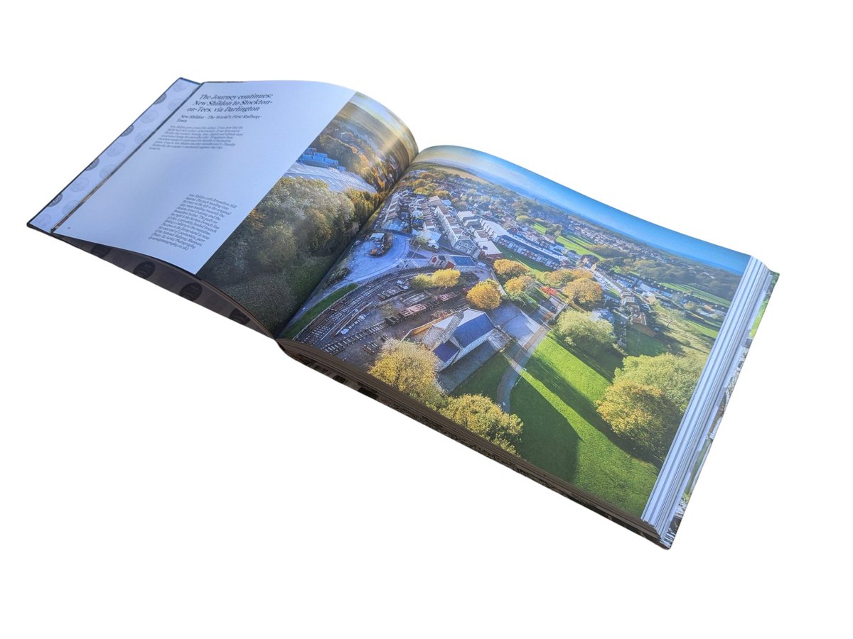 Our fantastic new publication is in stock now. This lavishly illustrated book provides a stunning pictorial record of the S&amp;DR in it's bicentenary year. 

Priced £35 this limited edition book can be purchased now through our website at this link: tinyurl.com/4pafvm3t
#SDR200