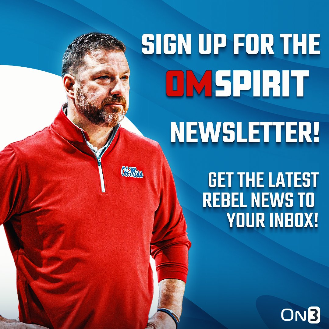 Don't miss any Ole Miss news by getting the daily @OMSpiritOn3 newsletter sent directly to your inbox.

Sign up here: on3.com/teams/ole-miss…