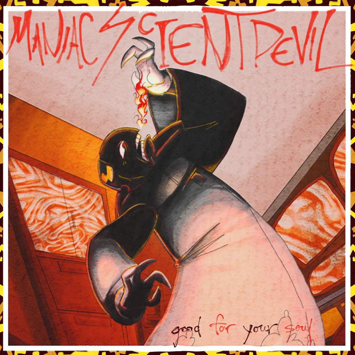 ghosttyzzzzz's tweet photo. GOOD FOR YOUR SOUL!
And we're back to MSDV posting once more, I decided to draw my boy in one of the album posters of Oingo Boingo since I'm listening nonstop.
#MSDV #BENDY #BATIMAU #ART https://t.co/cUMjbmFnvZ