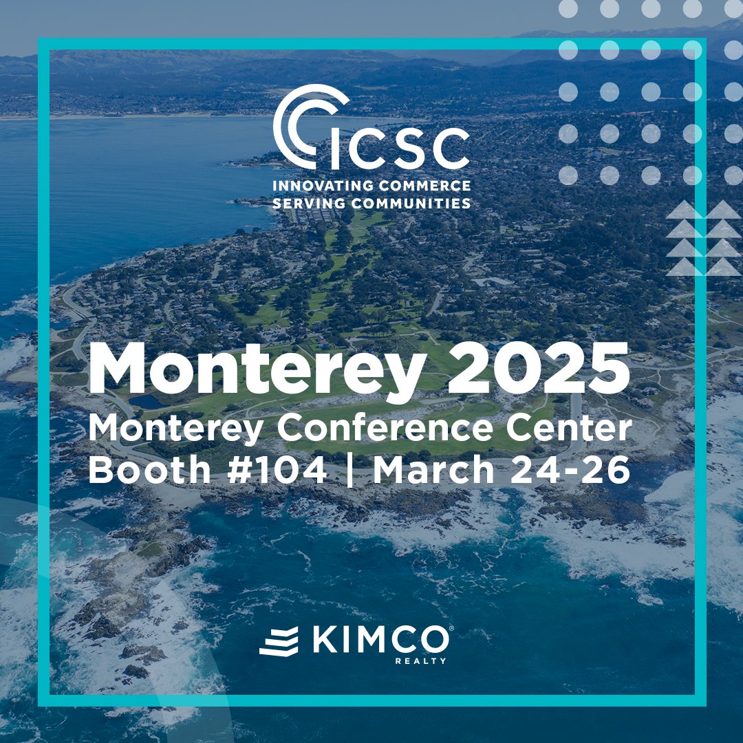 Plan to stop by Booth #104 at ICSC Monterey, and discuss opportunities with the team!