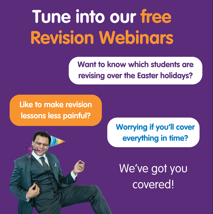 There’s just a handful of spaces left for tomorrow's 4:15pm webinar - want to make revision easier?

We’re hosting a 30-minute webinar covering the Educake features and strategies that aid revision. 

Find out more here:

educake.co.uk/revision-webin…

#teachers #revision #gcse