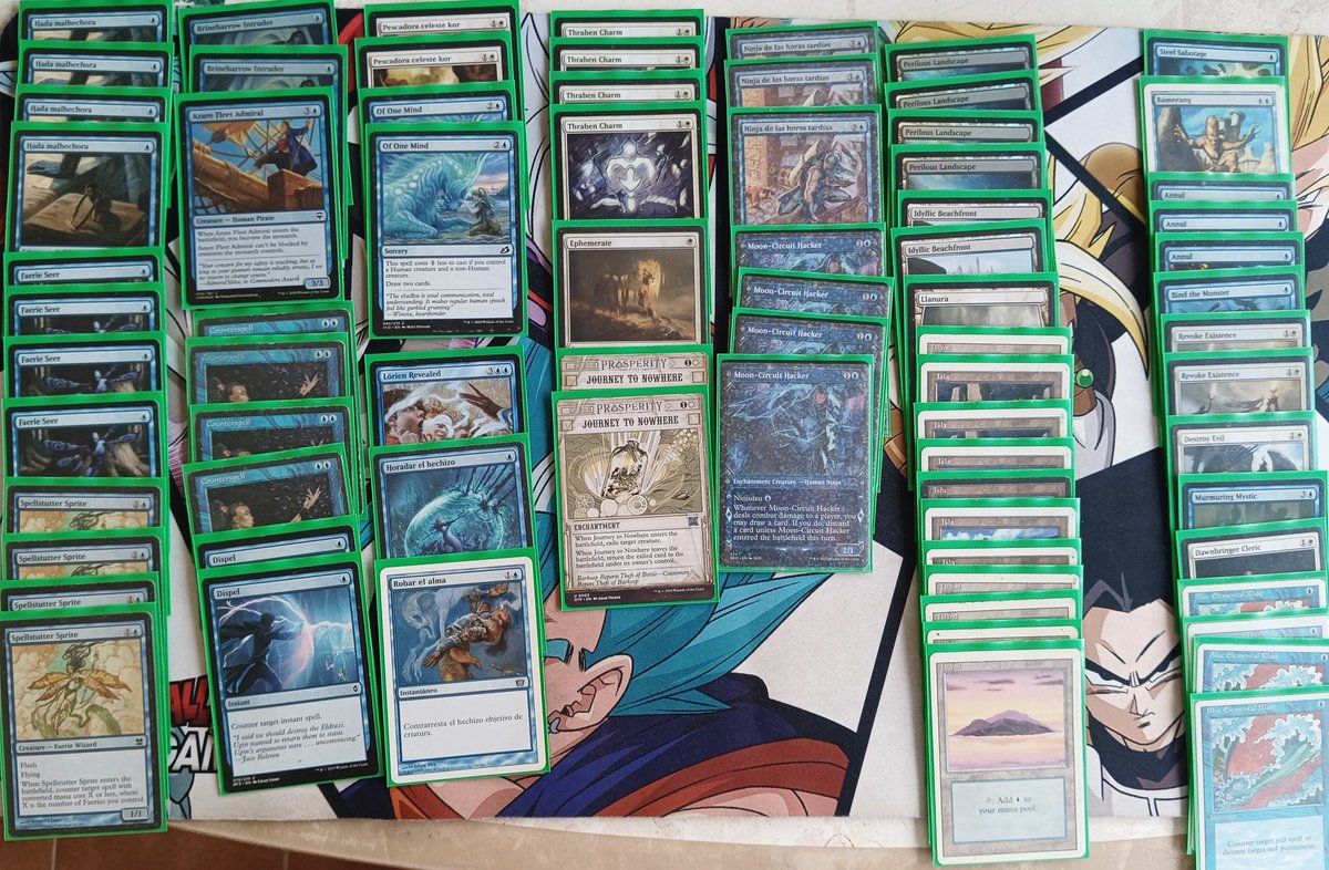 foscaza's tweet photo. Same deck uw faeries in local tournament 26 players

Jund wildfire ⭕⭕
Rg monster ❌⭕❌
Gardens ❌⭕❌
Mono U faeries ⭕⭕
Bogles ⭕⭕ https://t.co/JcZiTo5tLu
