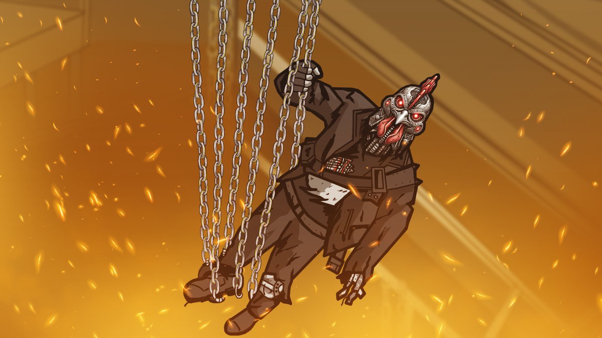 The Final Goodbye! 

An iconic scene from the Hollywood movie
 "Terminator 2 - Judgement day" 
Ft “Sabo” the Sabong Robot Rooster

created for  Rooster Pop Art Challenge 

#SabongPopArt

special Thanks to <a href="/techbubble/">Nik Kalyani (🎨🔴💜)</a> <a href="/sabongevo/">Sabong Evolution</a> for organizing this challenge and giving all of us