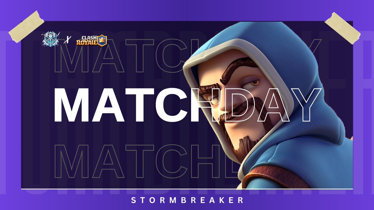 #CR | MATCHDAY 

📅| Monday 17.03.25
⏰| 21:00 CET
🏆| <a href="/VenezuelaAct_CR/">VenezuelaAct</a> 
🎗| Group Stage
🆚️| <a href="/Infinity__Teamm/">Infinity</a> 2

#Stormbreakers #ClashRoyale #Matchday