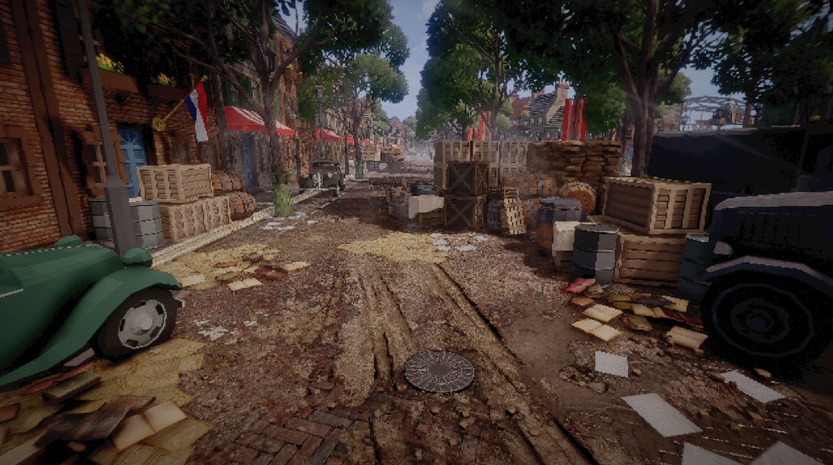 IcyBayts's tweet photo. 🇳🇱 Street view in Arnhem – can you spot the John Frost Bridge? 👀
💖 Like what you see? WISHLIST & RT to support the game! 🚀
Thank you for your support! 🫶
#indiedev #indiegame #gamedev #gaming #ww2games #ww2 #FPS #WW2Gaming #indiegames #indiegamedev #indiegamesdeveloper #MarketGarden #History
