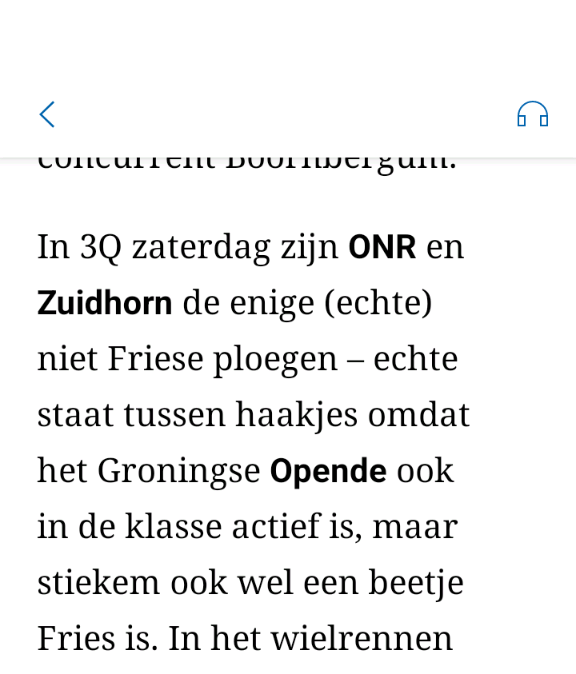 phiemstra55's tweet photo. Nu weet ik ook waarom er nooit iets staat in de dagbladen van @dvhn_nl en @lc_nl over Opende. Volgens Dagblad van het Noorden horen wij bij Fryslan en volgens Leeuwarder Courant horen wij bij Groningen. https://t.co/JFVso6BtpI