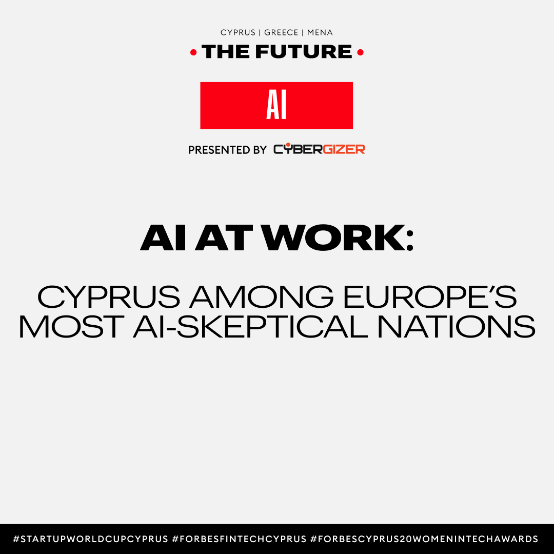 Forbes Cyprus The Future of Fintech Summit (@forbescy_fofs) on Twitter photo 🤖 AI is shaping the future of work — but Cyprus isn’t sold on it.
📉 One of Europe’s most AI-skeptical nations, Cyprus ranks among the least convinced about AI’s role in decision-making.
Read more: thefuturemedia.eu/ai-at-work-cyp…
This AI series is presented by <a href="/cybergizer/">Cybergizer</a>. 🤖 AI is shaping the future of work — but Cyprus isn’t sold on it.
📉 One of Europe’s most AI-skeptical nations, Cyprus ranks among the least convinced about AI’s role in decision-making.
Read more: thefuturemedia.eu/ai-at-work-cyp…
This AI series is presented by <a href="/cybergizer/">Cybergizer</a>.