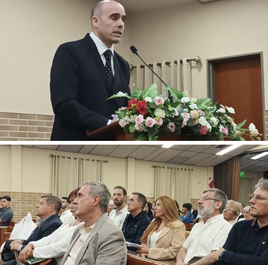 KeckAlejandro's tweet photo. La Iglesia de Jesucristo de los Santos de los Últimos Días celebró su centenario con invitados especiales. 

Nos sentimos profundamente agradecidos por haber sido invitados a celebrar el centenario de su iglesia. Fue una tarde conmovedora, marcada por la fe y recuerdos. https://t.co/iFnEeye95f