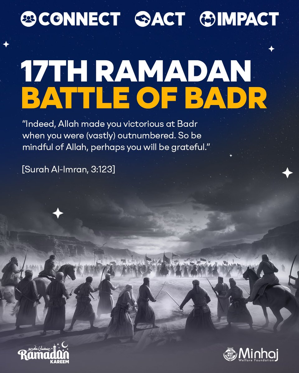 minhajwelfare's tweet photo. ☪️ The Battle of Badr showed the power of faith, unity, and trust in Allah (SWT).
🕌 Honour this legacy by supporting the Build a Mosque project—help provide sacred spaces for worship & community.
💰 Donate now: 🔗 https://t.co/weWVPbiAkn
#MWF #BattleofBadr #BuildAMosque https://t.co/1u9iOvqjhL