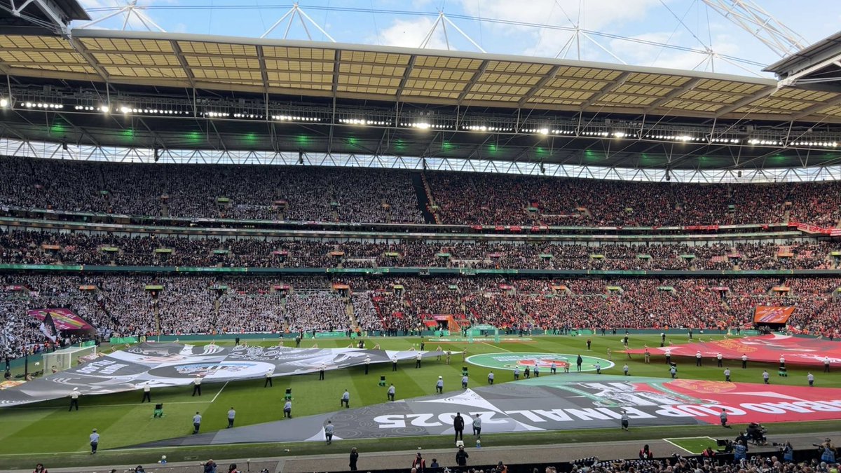 A trip I’ll never forget, and to celebrate it with family and friends! ⚫️⚪️ Lads were incredible, so many standout performances, we finally turned up and made Liverpool look bang average. Silverware at last 😍🏆