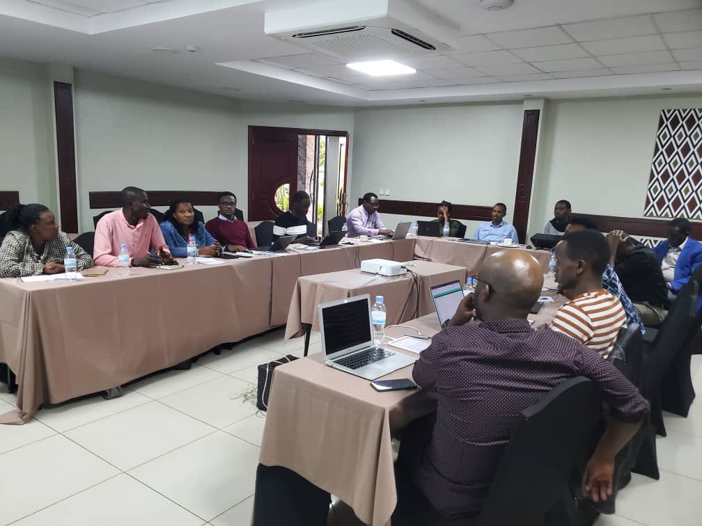 At Grand Legacy Hotel, stakeholders under the EU Horticulture Project met to finalize the market information system, developed in partnership with MINAGRI &amp; Agribusiness actors. Progress was commended, and partners were urged to get ready for its launch soon! #Agribusiness