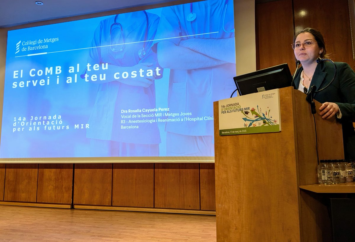 Col·legi Metges BCN (@combarcelona) on Twitter photo 💬Lia Cayuela, vocal <a href="/MetgesJovesCOMB/">MetgesjovesCOMB</a>, explica els objectius i accions principals de la secció i explica el ventall de serveis que el CoMB posa a disposició dels col·legiats, fent una menció especial al Programa de Protecció Social, el Servei d'Atenció al Col·legiat, 💬Lia Cayuela, vocal <a href="/MetgesJovesCOMB/">MetgesjovesCOMB</a>, explica els objectius i accions principals de la secció i explica el ventall de serveis que el CoMB posa a disposició dels col·legiats, fent una menció especial al Programa de Protecció Social, el Servei d'Atenció al Col·legiat,