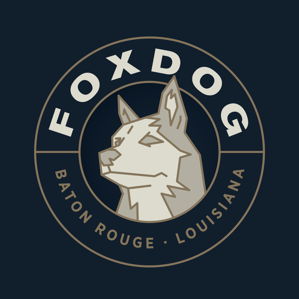 KodyChamberlain's tweet photo. New logo/branding work I created for my good friends at #FOXDOG in Baton Rouge. They're about to get into commercial production, podcasting, and all sorts of creative ventures, and I'm sure we'll be collaborating on a few things. If you're in BR, keep an eye out for this one. https://t.co/jE7xrkIYRa