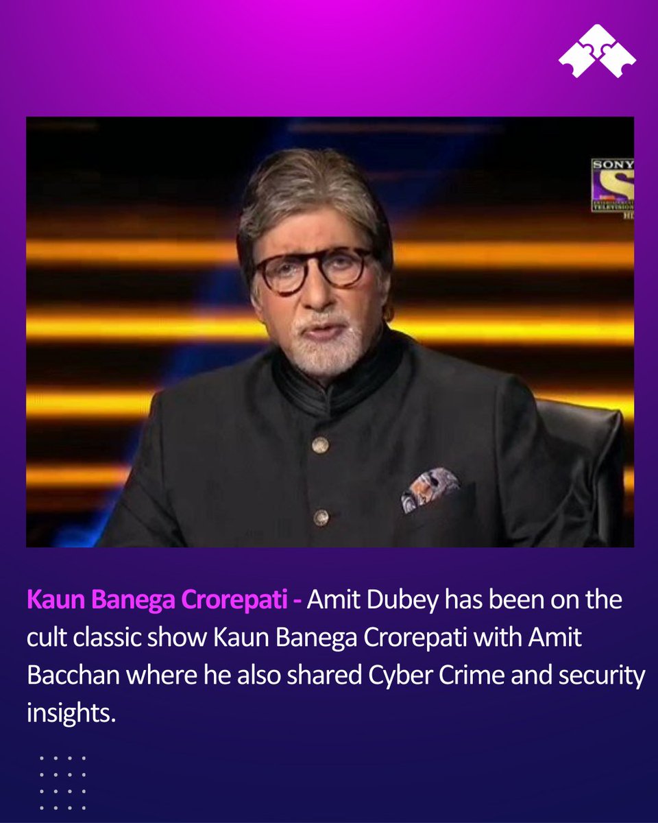 engage4more's tweet image. Cybercrime is evolving, and no one knows it better than Amit Dubey - India’s leading cybercrime investigato. Book him as a motivational speaker. Link in comments.

#CyberSecurity #CyberCrime #HackingAwareness #DigitalSafety #AIThreats #CyberExpert #CyberThreats #OnlineSecurity