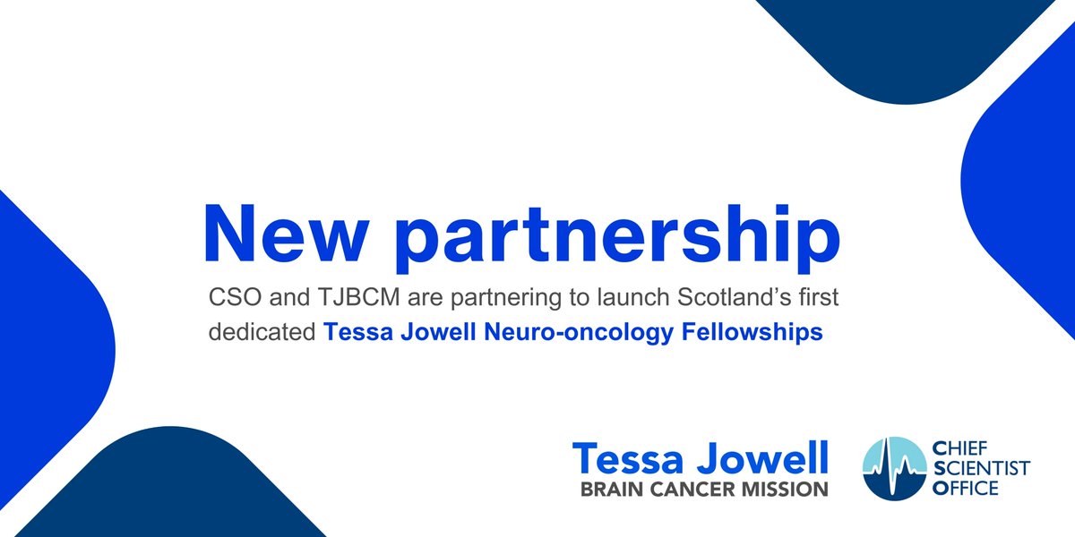 Tessa Jowell Brain Cancer Mission (@tjbcmission) on Twitter photo 📢We’re partnering with the <a href="/CSO_Scotland/">CSO(Health)Scotland</a> to launch Scotland’s first TJ Neuro-oncology Fellowships, providing specialist training for brain tumour treatment and research.
Read more ➡️shorturl.at/1mp0X
With thanks to the co-funders <a href="/Beatson_Charity/">Beatson Cancer Charity</a> & <a href="/nhslothcharity/">NHS Lothian Charity 💙</a> 📢We’re partnering with the <a href="/CSO_Scotland/">CSO(Health)Scotland</a> to launch Scotland’s first TJ Neuro-oncology Fellowships, providing specialist training for brain tumour treatment and research.
Read more ➡️shorturl.at/1mp0X
With thanks to the co-funders <a href="/Beatson_Charity/">Beatson Cancer Charity</a> & <a href="/nhslothcharity/">NHS Lothian Charity đź’™</a>