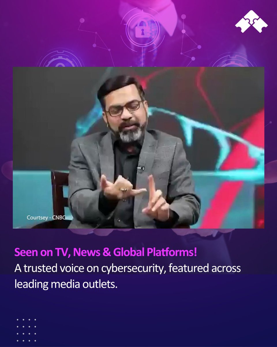 engage4more's tweet image. Cybercrime is evolving, and no one knows it better than Amit Dubey - India’s leading cybercrime investigato. Book him as a motivational speaker. Link in comments.

#CyberSecurity #CyberCrime #HackingAwareness #DigitalSafety #AIThreats #CyberExpert #CyberThreats #OnlineSecurity
