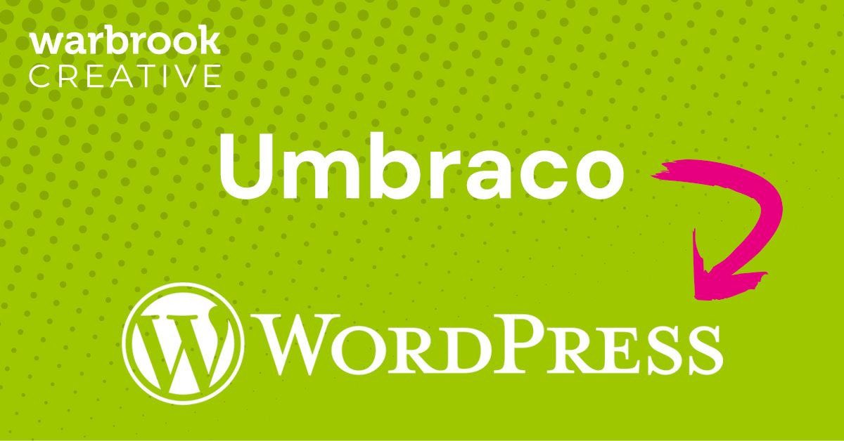 We’ve been getting enquiries from business owners who’ve received hefty quotes from developers for updating their old Umbraco website.

If that’s you, moving to WordPress could be a better option.

Drop us a message to find out more. 

#WordPress #WebDesign #BusinessSupport