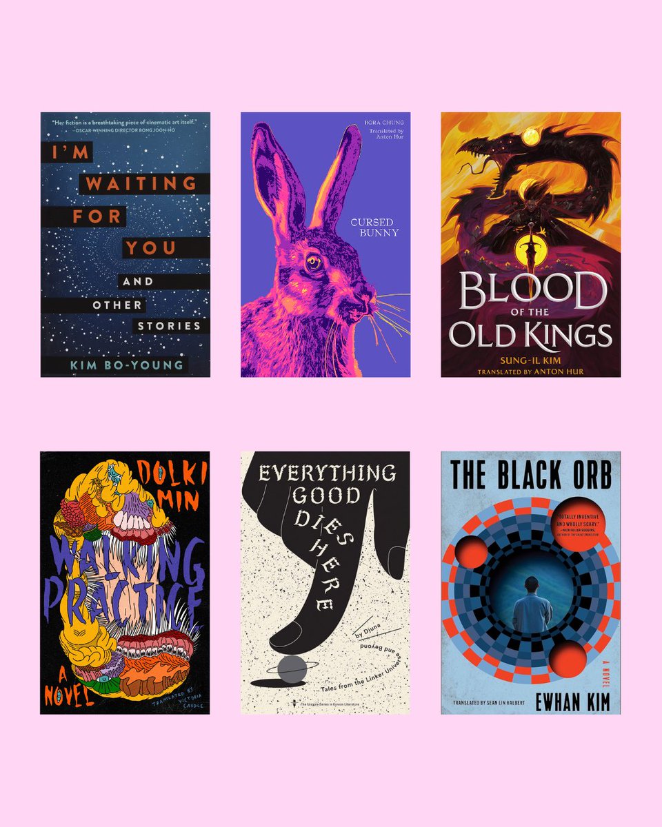 We're starting your Monday off with some recommendations for translated fiction, specifically focused on Korean science fiction and fantasy!

What are your favorites here, and what other books do you recommend?