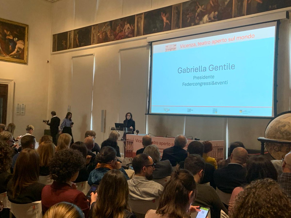 La nostra presidente <a href="/gentile_gabri/">M. Gabriella Gentile</a>  ha partecipato all’evento "Vicenza, teatro aperto sul mondo", portando il suo contributo sul ruolo strategico della Meeting Industry nello sviluppo territoriale.
#concretiecompetitivi