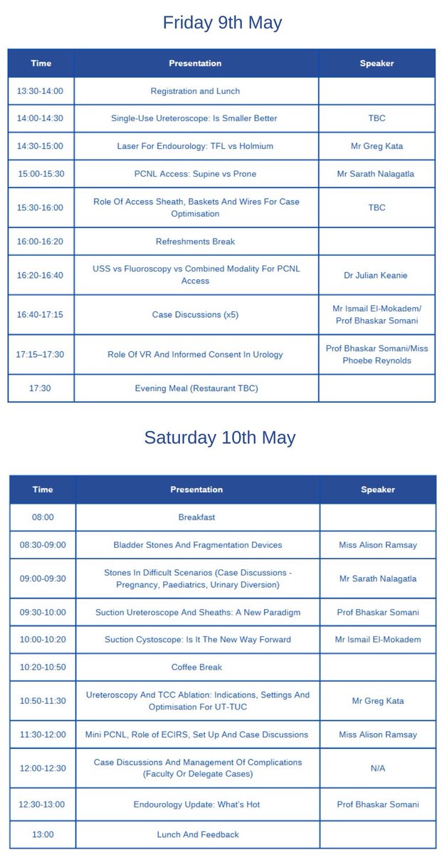 CJ Medical (@cjmedicaluk) on Twitter photo 10 SPACES REMAINING Pusen Masterclass:Ā Tips & Tricks On How We Do It. Friday 9th 13:30 - 10th May 13:00 at the Glynhill Hotel & Spa, Glasgow to support professionalĀ learning and collaboration
To Secure your place, email marketing@cjmedical.com
#Urology #MedicalInnovation 10 SPACES REMAINING Pusen Masterclass:Ā Tips & Tricks On How We Do It. Friday 9th 13:30 - 10th May 13:00 at the Glynhill Hotel & Spa, Glasgow to support professionalĀ learning and collaboration
To Secure your place, email marketing@cjmedical.com
#Urology #MedicalInnovation