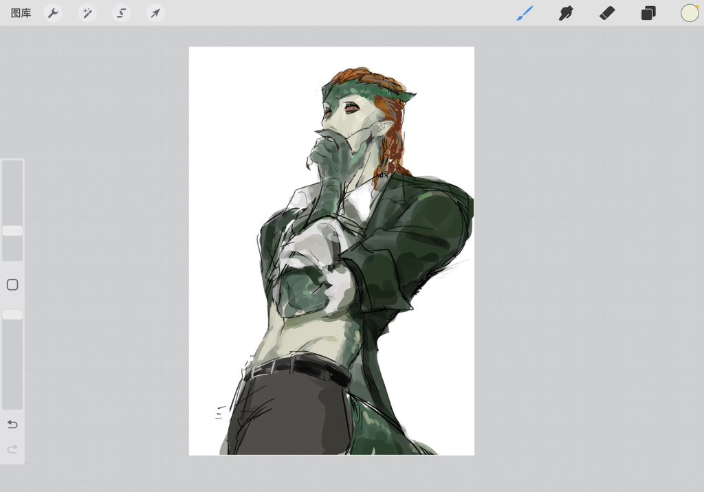 ＃魔トカゲ　＃ルキノ　#luchino #孽蜥