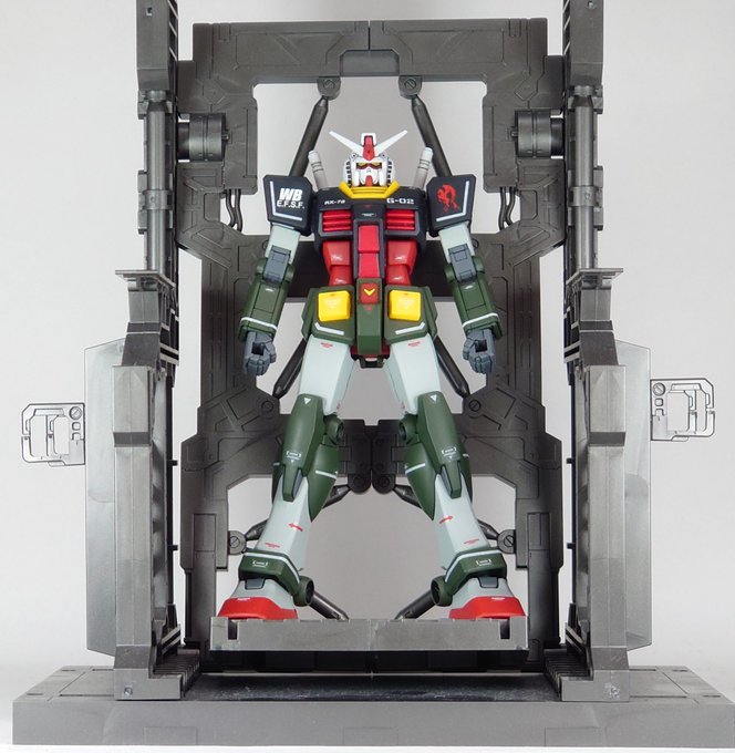 #色変えロマン 
エントリーグレード リアルタイプガンダム
オール筆塗り…… 