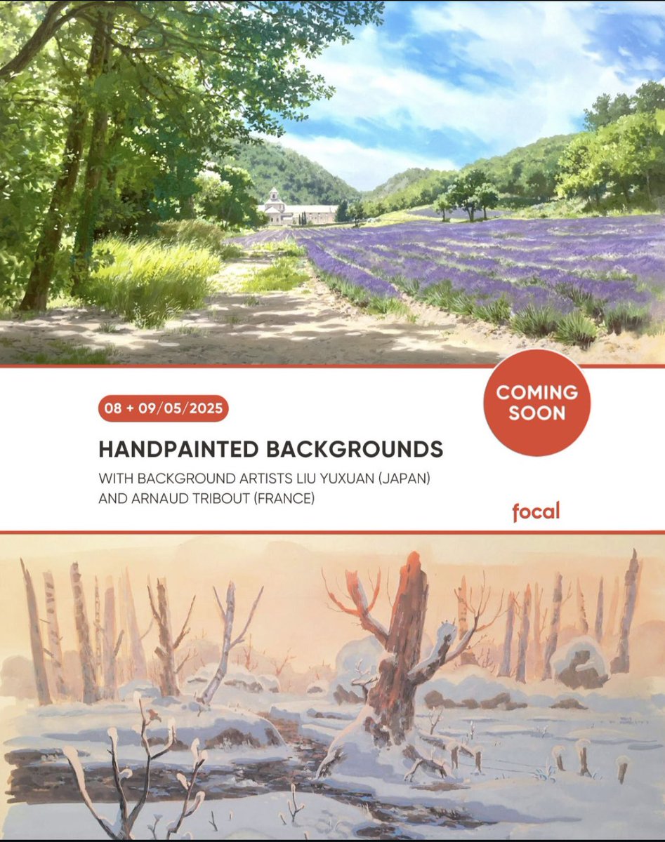 akazonae687's tweet image. Guten Tag！☕️
At the invitation of my French friend, I will be going to Switzerland with him in May to participate in a workshop in Bern. The workshop will be about hand-painting animation backgrounds using Nicker paints. You’re welcome to join!